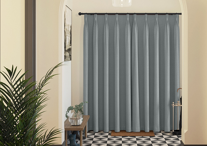 Soft Chevron, Urban Grey - Made to Measure Curtains - Image 7